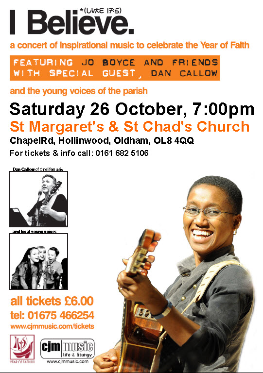 I BELIEVE CONCERT - OLDHAM